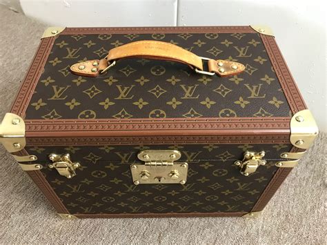 louis vuitton large makeup bag|Louis Vuitton hard makeup case.